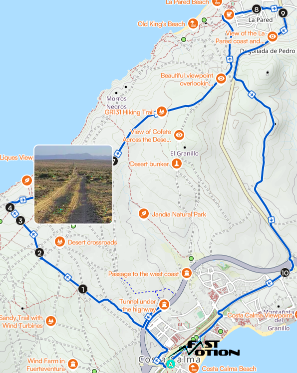 La Pared Tour - 20km